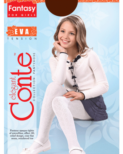 Conte Kids Колготы EVA эластичные белые Detbot Conte Kids Колготы EVA эластичные белые Detbot