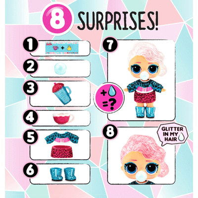 MGA Entertainment   LOL Surprise Winter disco Glitter Globe Detbot (,  1)