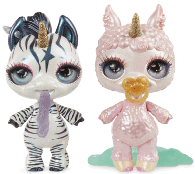 MGA Entertainment Poopsie Slime Surprise! Sparkly Critters Poopsie   ,  1/12 Detbot (,  1)