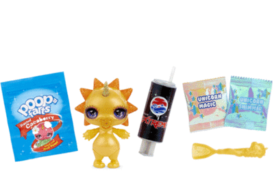 MGA Entertainment Poopsie Slime Surprise! Sparkly Critters Poopsie   ,  1/12 Detbot (,  5)