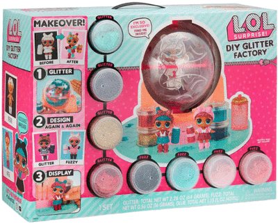 MGA Entertainment  LOL Surprise DIY Glitter Factory 556299   Detbot ()