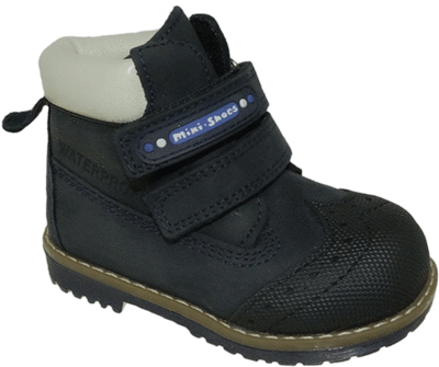 Mini-shoes Ботинки утепленные S505-2син-хорс Detbot Mini-shoes Ботинки утепленные S505-2син-хорс Detbot