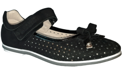 Mini-shoes Туфли L303-02P-MSчер/нуб Detbot Mini-shoes Туфли L303-02P-MSчер/нуб Detbot