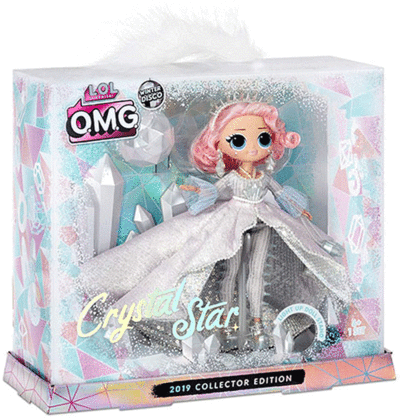 MGA Entertainment Игрушка Кукла ЛОЛ Большая LOL Surprise! O.M.G. Зимнее диско Светящееся Платье Detbot (фото)