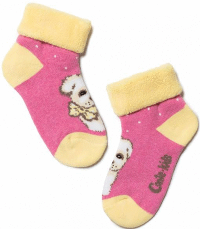 Conte Kids Носки SOF-TIKI махровые с отворотом розовые 6с19сп221 Detbot Conte Kids Носки SOF-TIKI махровые с отворотом розовые 6с19сп221 Detbot
