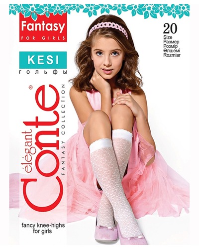 Conte Kids Гольфы нарядные KESI белые Detbot Conte Kids Гольфы нарядные KESI белые Detbot
